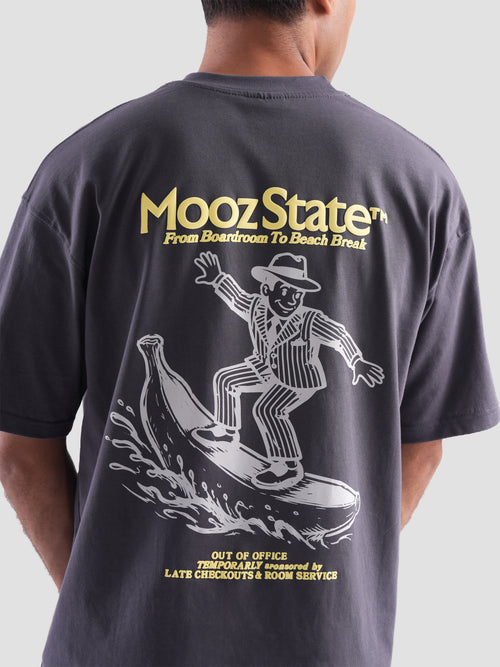 Ripe Rider Tee Charcoal