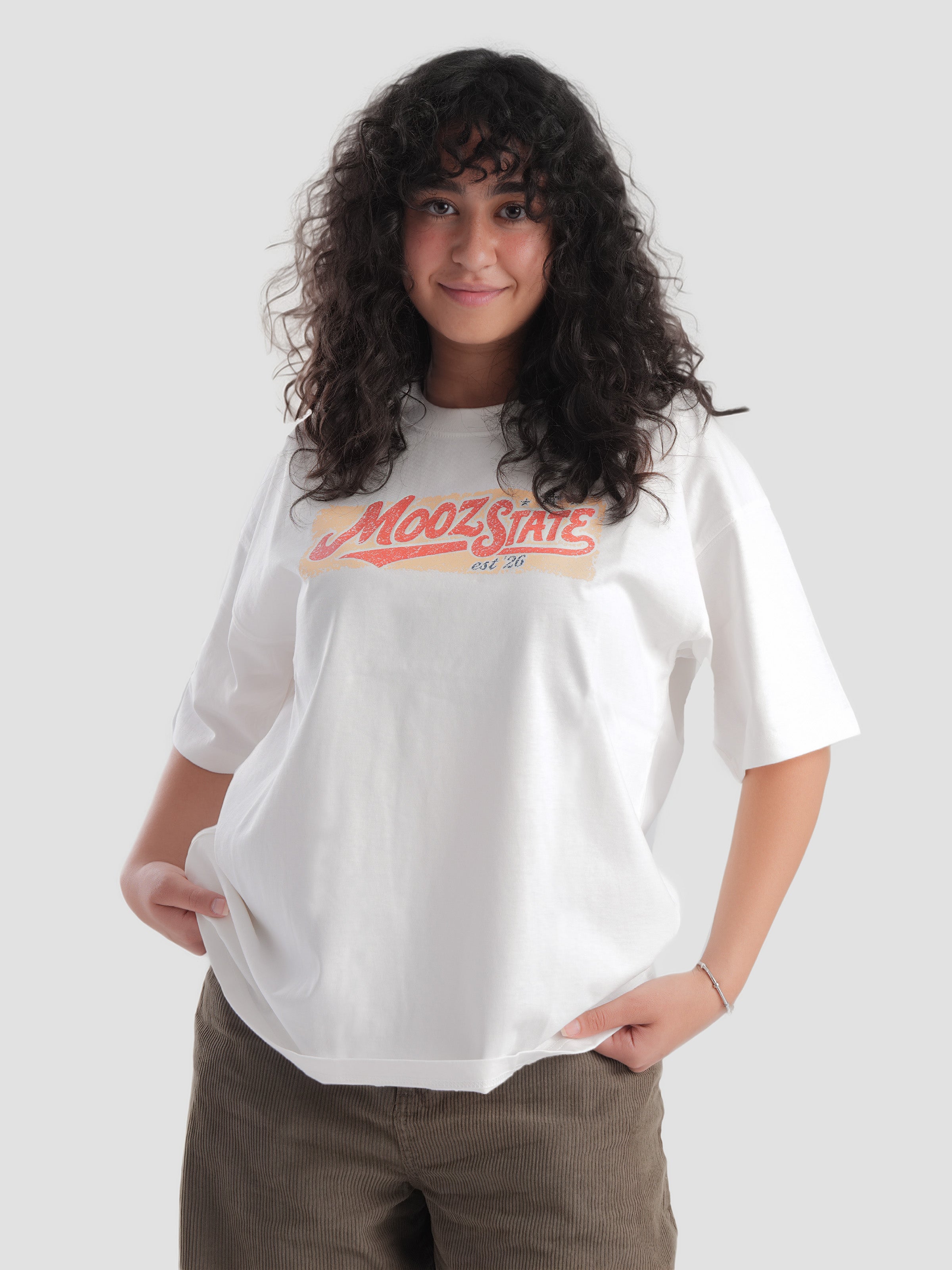 The State Tee White